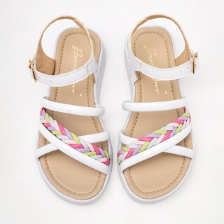 Foto 3 | Foto 3 | Been Class Sandalia Para Niña Blanco Multicolor, Código 124791-d