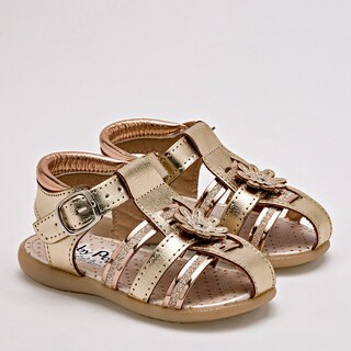 Foto 2 | Foto 2 | Sandalias Baby Pop's Doradas para Niña