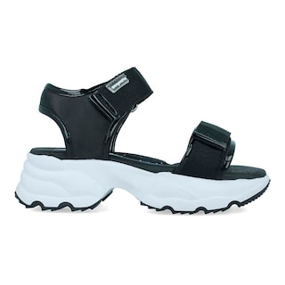 Foto 3 | Foto 3 | Sandalias Huaraches Coqueta 115701-a Niña Sintético Casual Negro