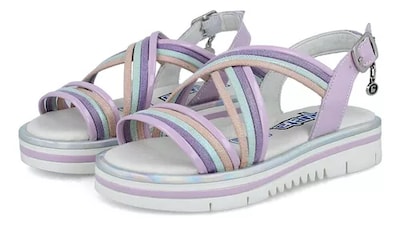 Foto 4 | Foto 4 | Sandalias Huaraches Coqueta 112408-u Lila Casual Niña Charol