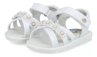 Foto 4 | Foto 4 | Sandalias Coqueta Blancas para Niña