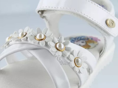 Foto 6 | Foto 6 | Sandalias Coqueta Blancas para Niña