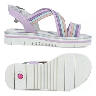 Foto 5 | Foto 5 | Sandalias Huaraches Coqueta 112408-u Lila Casual Niña Charol