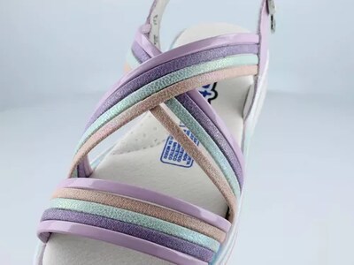 Foto 6 | Foto 6 | Sandalias Huaraches Coqueta 112408-u Lila Casual Niña Charol