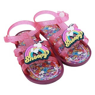 Foto 2 | Foto 2 | Sandalias Snoopy con Glitter para Niñas