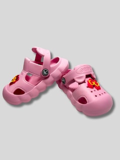 Foto 2 | Foto 2 | Sandalias Para Niña Ligersa Y Antideslizantes Eva Sand-1024 Color Rosa Con Pines Decorativos