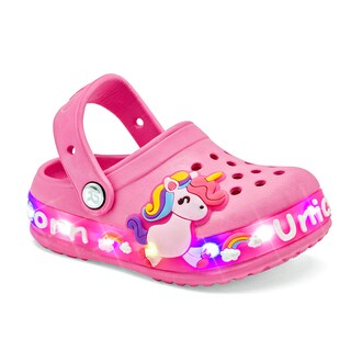 Foto 1 | Foto 1 | Eva Moda Sandalia Para Bebé Niña Rosa, Con Luces