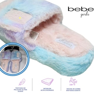 Foto 3 | Foto 3 | Pantuflas Marca Bebe Girls! Original, Sandalias Acolchadas