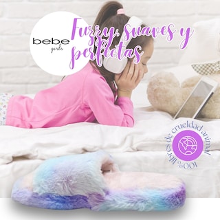 Foto 5 | Foto 5 | Pantuflas Marca Bebe Girls! Original, Sandalias Acolchadas