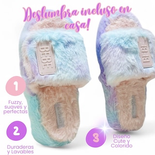 Foto 6 | Foto 6 | Pantuflas Marca Bebe Girls! Original, Sandalias Acolchadas
