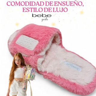 Foto 3 | Foto 3 | Pantuflas Marca Bebe Girls! Original, Sandalias Acolchadas