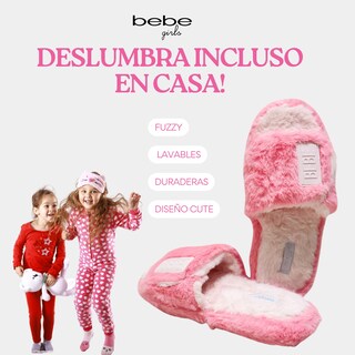 Foto 5 | Foto 5 | Pantuflas Marca Bebe Girls! Original, Sandalias Acolchadas