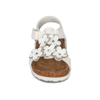 Foto 3 | Foto 3 | Sandalia Para Niña Coqueta 200100-b Color Blanco Con Detalles Y Ajuste Velcro