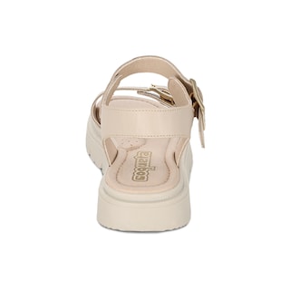 Foto 4 | Foto 4 | Sandalia Para Niña Coqueta 112800-l Color Beige Con Doble Ajuste De Hebilla