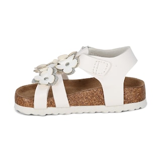 Foto 5 | Foto 5 | Sandalia Para Niña Coqueta 200100-b Color Blanco Con Detalles Y Ajuste Velcro
