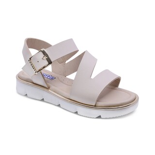 Foto 1 | Foto 1 | Sandalia De Niña Coqueta Color Beige 112901-l Con Ajuste De Hebilla