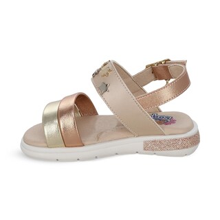 Foto 5 | Foto 5 | Sandalia Para Niña Coqueta 103901-l Color Beige Con Ajuste De Hebilla