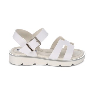Foto 2 | Foto 2 | Sandalia Para Niña Coqueta 112900-b Color Blanco Con Ajuste De Hebilla