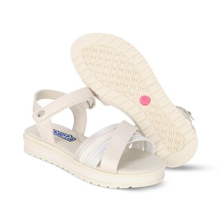 Foto 6 | Foto 6 | Sandalia Casual Para Niña Coqueta 112315-y Color Perla Con Ajuste Velcro