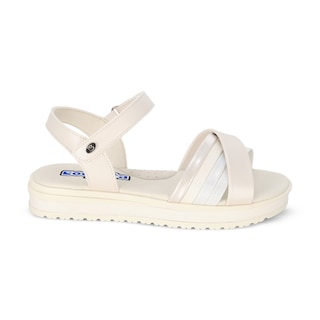 Foto 2 | Foto 2 | Sandalia Casual Para Niña Coqueta 112315-y Color Perla Con Ajuste Velcro