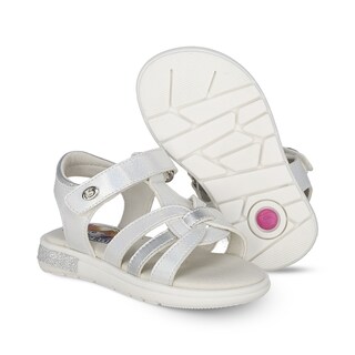 Foto 6 | Foto 6 | Sandalia Para Niña Coqueta 103902-y Color Perla Con Ajuste Velcro