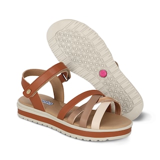 Foto 6 | Foto 6 | Sandalia Casual Para Niña Coqueta Color Miel Oro 112300-x