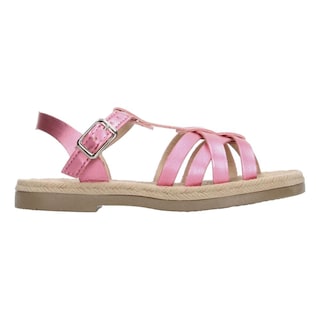 Foto 1 | Foto 1 | Sandalias Niña Tropicana Rosa Ajuste De Hebilla Frescas Rosa