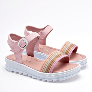 Foto 1 | Foto 1 | Danielitos Shoes Sandalia Para Niña Rosa Multicolor Cod.133330