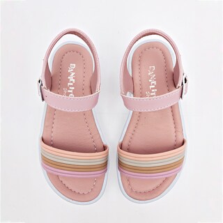Foto 2 | Foto 2 | Danielitos Shoes Sandalia Para Niña Rosa Multicolor Cod.133330