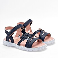 Danielitos Shoes Sandalia Para Niña Marino Cod.133331