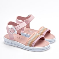 Danielitos Shoes Sandalia Para Niña Rosa Multicolor Cod.133330