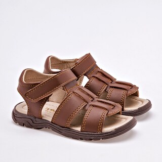 Foto 1 | Foto 1 | Danielitos Shoes Sandalia Para Niño Camel Cod.132010