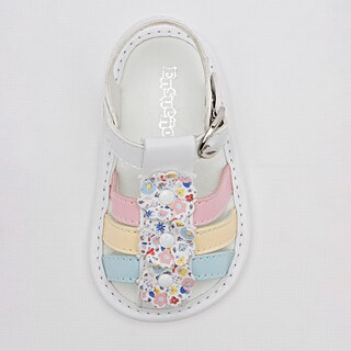 Foto 1 | Foto 1 | Ensueño Sandalia Para Bebé Niña Blanco Multicolor Cod.132080