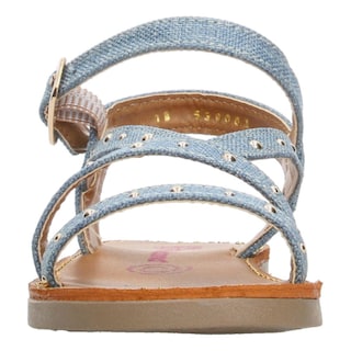 Foto 6 | Foto 6 | Sandalias Tropicana Azul Hebilla Ajustable Para Niña T14-26 Azul
