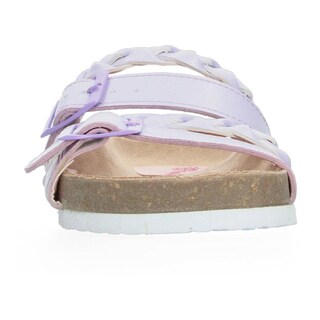 Foto 5 | Foto 5 | Sandalias Tropicana Lavanda Correas Trenzadas Para Niña Cafe