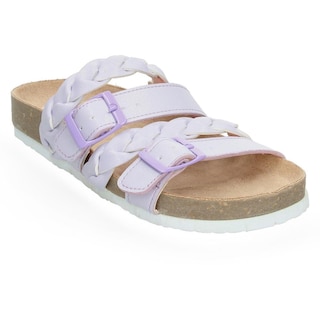 Foto 4 | Foto 4 | Sandalias Tropicana Lavanda Correas Trenzadas Para Niña Cafe