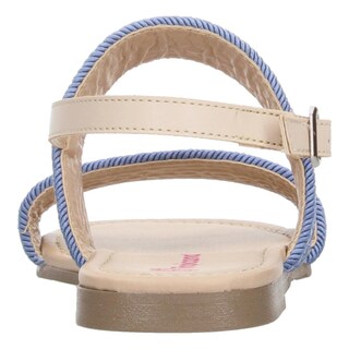 Foto 6 | Foto 6 | Sandalias Tropicana Azul Ajuste De Hebilla Para Niña Azul