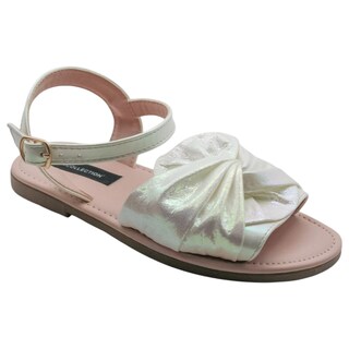 Foto 1 | Foto 1 | Sandalias Exterior Piel Color Blanco Para Niña De Rbcollection