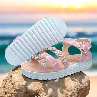 Foto 4 | Foto 4 | Huaraches Rosas Niña, Confort Y Dulzura En Cada Movimiento