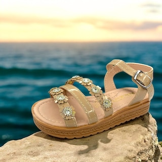 Foto 6 | Foto 6 | Huaraches Camel Para Niña, Confort Y Estilo Diario
