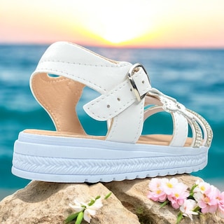 Foto 2 | Foto 2 | Huaraches De Verano Para Niña, Suela Antideslizante