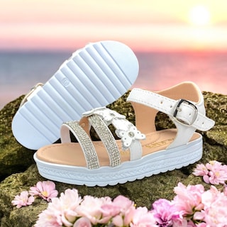 Foto 4 | Foto 4 | Huaraches De Verano Para Niña, Suela Antideslizante