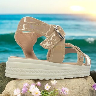 Foto 2 | Foto 2 | Huaraches Beige Para Niña, Comodidad Y Estilo