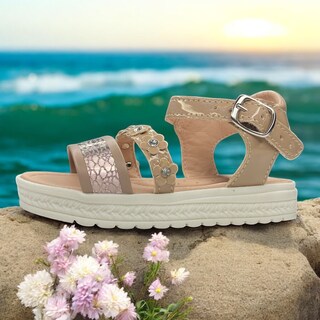 Foto 3 | Foto 3 | Huaraches Beige Para Niña, Comodidad Y Estilo