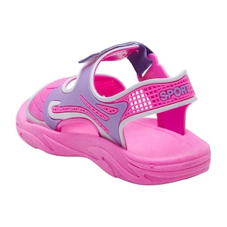 Foto 2 | Foto 2 | Sandalias Calzado Watanabe Color Rosa Plástico Sporte Tobillo