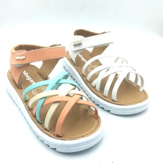Foto 1 | Foto 1 | Sandalia-huarache Niña Casual Combo Blanco-colores