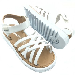 Foto 7 | Foto 7 | Sandalia-huarache Niña Casual Combo Blanco-colores