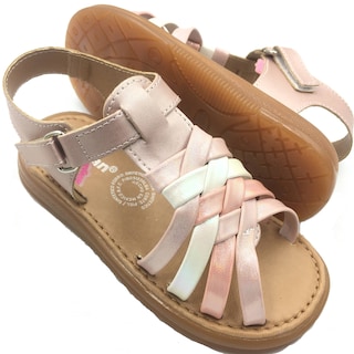 Foto 4 | Foto 4 | Sandalia-huarachetobogan Niña Casual Duo Blanco Y Rosa