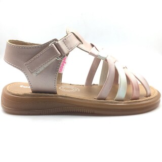 Foto 3 | Foto 3 | Sandalia-huarachetobogan Niña Casual Duo Blanco Y Rosa