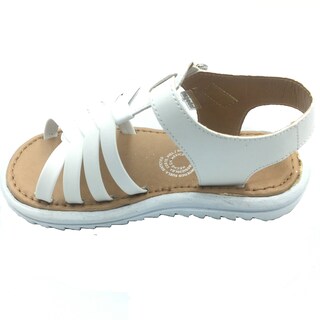 Foto 4 | Foto 4 | Sandalia-huarachetobogan Niña Casual Duo Blanco Y Rosa
